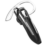 Bluetooth Earpiece Handsfree 36Hrs Talking Time Wireless Headset Bluetooth 5.4 Single Ear Bluetooth Headset Noise Canceling Mic Wireless Bluetooth Headphones for Driving Black