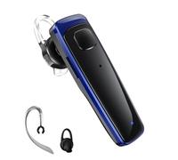 Bluetooth Earpiece V5.3, Wireless Handsfree Headset with Mic, CVC8.0 Noise Cancelling Wireless Earbud Single-Ear Earphone, 16 Hrs Driving Headset for Android,iOS, Laptop, Office, Truck Driver,Business