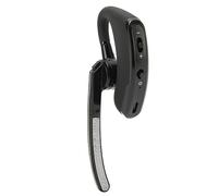 Bluetooth Earpiece Wireless Noise Canceling Hands Free Call for Driving Business Office, 180 Degree Adjustable Single Ear Headset for Comfortable Calls, ABS Black Material