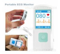 Bluetooth ECG Monitor Handheld Touch Quick ECG Checker Portable ECG Machine