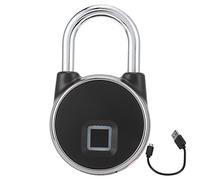 Bluetooth Fingerprint Padlock with Capacitive Touching Sensor for Home Cabinets Outdoor Bags