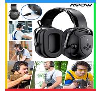 Bluetooth Hard Hat Ear Muffs 29dB Cap-mounted Ear Muff Helmet Attachable Earmuff