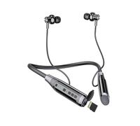 Bluetooth Headphones in Ear Wireless with Neckband Waterproof Sports Headphones with Microphone Magnetic Wireless Earbuds Headphones Headsets Wireless Earphones with Cable Neckband for Running Jogging
