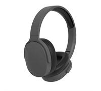 Bluetooth Headphones Over Ear, 6 Hours Playtime Head Mounted Comfort Heavy Bass Earphones, Hd Sound Noise Cancelling Headset, Clear Call Quality & Type-c Port, for Travel Work Pc Cellphone (Black)