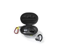 "Bluetooth Headphones 'Spirit Athletics', TWS, Ear Hook, Black/Yellow"