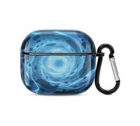 Bluetooth Headset Case Another Dimension Printed Case Shockproof PC Hard Shell Full Coverage Compatible with Wireless Charging And Airpods (3rd Generation) with Safety Buckle