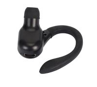 Bluetooth Headset HiFi Stereo Sound with Noise Reduction for Communication Lightweight and Comfortable 1 Unit (Black)