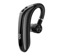 Bluetooth Headset V5.3 with HD Voice & Noise Cancelling - Single-Ear Wireless Earpiece with Mic, 30H Talk Time, LED Display & Dual-Mic for Crystal-Clear Hands-Free Calls