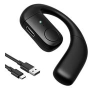 Bluetooth Headset V5.4 Bluetooth Earpiece Open Ear Sports Single Ear with Mic ENC, 30H Talk 200H Standby, wireless Headset Handsfree Headphones for Driving/Office/Business for Android iPhone Laptop