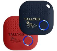 Bluetooth Item Finder (iOS and Android Compatible) - Key Finder, Phone Finder, Item Locator, Wallet, Purse, Backpack, Extra Batteries, Inventory, GPS Tracking Tags by TallyGo (TG_Tracker MC 2-Pack)
