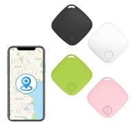 Bluetooth Item Finders, 4pcs Key Finders Smart Bluetooth Tracker Locator with Anti-Lost Alarm Reminder, Finder Anti-Lost Tag Compatible with Android and iOS, Suitable for Kids Pets Wallet Luggage