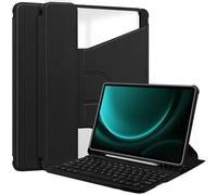 Bluetooth Keyboard Case with 360 Rotating Holster for Tab S9 FE Detachable Wireless Degree Angles Material Auto -Up Function Exquisite Look Great Hand Feel Shockproof Bump Protection
