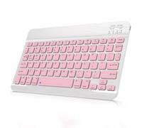 Bluetooth Keyboard Compatible with iPad 10th Generation, Rechargeable Portable 10 inch Wireless Keyboard for iPhone, iPad mini, Samsung Tablets Keyboards Ultra-Slim, Travel Office Computer Accessories