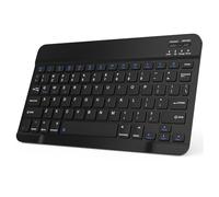 Bluetooth Keyboard Compatible with iPad 10th Generation, Rechargeable Portable 10 inch Wireless Keyboard for iPhone, iPad mini, Samsung Tablets Keyboards Ultra-Slim, Travel Office Computer Accessories