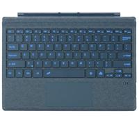 Bluetooth Keyboard for Microsoft Surface Pro 7+ Pro 7 Pro 6 Pro 5 Pro 4 Pro 3 Generation, SIM Signature Keyboard with Trackpad, USB Charging, German (Sapphire Blue, Backlight)