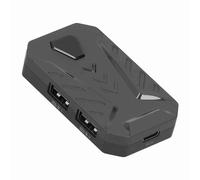 Bluetooth Keyboard Mouse Converter Adapter Bluetooth 5.2 No Delay with Adjustable Stand Fast Charging for HarmonyOS Mobile Gaming (Mix Pro comes standard)