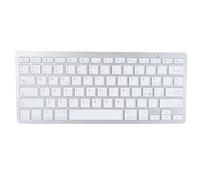Bluetooth Keyboard, Ultra Thin Keyboard Rechargeable, Portable & Compact Keyboard for Windows OS Android Computer Laptop Tablet Smartphone (Italian QWETZ Layout)