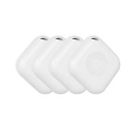 Bluetooth Luggage Tracker Work with Find My (iOS Only),Lightweight Item Locator Prevent Loss of Key,Bag,Wallet,Suitcase,IP67 Waterproof and Battery Replaceable