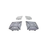 Bluetooth media button For C-Class E-Class GLK A-Class B-Class For CLA For CLS SLK Multi-function Steering Wheel Button Car function control(C-Class high-end alpaca gray)