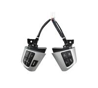 Bluetooth media button For Corolla 2010-2013 Multi-function Steering Wheel Button, Cruise Control+Bluetooth Voice Control Car function control(Silver black)