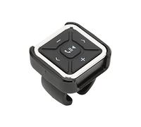 Bluetooth Media Button Wireless Remote Music Control Kit, Electronic IPX4 Waterproof Phone Controller for Car Bike Motorcycle Steering Wheel with Mount, Smart Remote Button