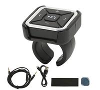 Bluetooth Media Button Wireless Sound Adapter Switch Steering Wheel Remote for Car Motorcycle Bike