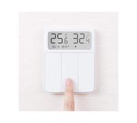 Bluetooth Mesh Smart Wall Switch Temperature & Humidity Sensor Thermometer Hygrometer Light Remote Control Wireless 3 Key Switchs MI Home