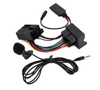 Bluetooth Microphone Adapter Aux Audio Wire Premium Plug and Play Replacement for 5 Series E60 E61 2002 2014 Car Music Streaming and Hands Calling with Bluetooth 5.0 Technology