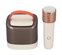 Bluetooth Microphone Speaker Set, Mini Karaoke Machine Portable Bluetooth Speaker with Microphone for Kids Toddler, Crystal Clear Sound Quality, Simple