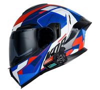 Bluetooth Motorcycle Full Face Helmet,Flip-Up Double Visor Motorbike Helmets,DOT/ECE Approved,Built-in Dual Speaker Microphone,Crash Modular Helmet For Adults Men And Women(Z12,M=57-58cm)