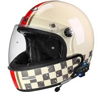Bluetooth Motorcycle Helmet Full Face Rapid Street Helmet DOT/ECE Approved Unisex Adult Cool Rider Equipment Four Seasons New Street Touring Motorcycle Helmet 9,M