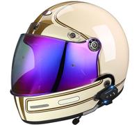 Bluetooth Motorcycle Helmet Full Face Rapid Street Helmet DOT/ECE Approved Unisex Adult Removable Equipment Four Seasons New Street Touring Motorcycle Helmet 9,XL(61-62xm)