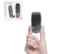 Bluetooth Mouse, Upgrade Mini Wireless Mouse for Inserting a TF Card, 2-in-1 Mouse and TF Card reader, Quiet Wireless Mouse, Rechargeable, 1600D-PI Mice with Lanyard for Laptop, PC, iPad, Mac, Tablets