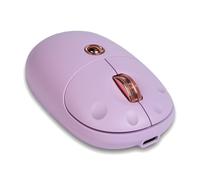 Bluetooth Mouse, Wireless Mouse(3-Mode BT 5.0/3.0+2.4G USB) Rechargeable 1200D-PI Adjustable, Cordless Silent Ultra Thin Portable Mice for Laptop PC Computer,Windows Mac OS,Linux Chrome,4 Buttons