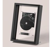 Bluetooth Music Decorative Photo Frame with Remote Control, Multiple Placement Options, 5.0 Bluetooth/3.5mm AUX Output for Home, Office and Gallery