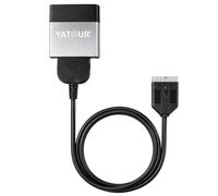 Bluetooth Music Streaming Cable Compatible with Jaguar, Land Rover, Range Rover Media Interface, Car Radio Integration Adapter