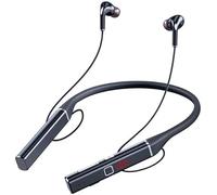 Bluetooth Neckband Headphone V5.1 Magnetic Earbuds with 100H Battery Life,Foldable Wireless Sport Earphones with Mic for Gym Running Driving,Noise-canceling Headset with TF Card Slot (720) (Black)