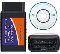 Bluetooth OBD2 V2.1 Diagnostic Device Diagnostic Devices Test Device Auto Tester Scanner Code Reader Adapter Plug for Android and Windows