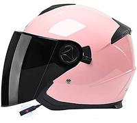 Bluetooth Open-Face-Helmet · Motorcycle Half-Face Jet Pilot Motor-Bike Scooter Biker Retro Chopper Cruiser Vintage Bobber ·DOT Approved · Motorcycle Open Face Helmet F1,54-59CM