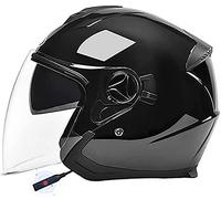 Bluetooth Open-Face-Helmet · Motorcycle Half-Face Jet Pilot Motor-Bike Scooter Biker Retro Chopper Cruiser Vintage Bobber ·DOT Approved · Motorcycle Open Face Helmet G1,54-59CM