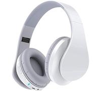 Bluetooth Over Ear Headphones, Wireless Stereo Sound, Active Noise Cancelling, Foldable Design, Wired Mode, Gaming Headset