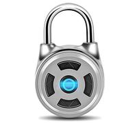 Bluetooth Padlock, Universal Safe Mini Wireless Metal Electronic Keyless Padlock Lock APP Control Password for Luggage Doors Cabinets