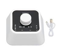 Bluetooth Page Turner Pedal, Portable Foot Controller with 4 Modes Page Turning, Rechargeable Wireless Multimedia Controller Key Switch for Computer Phone(White)