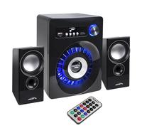Bluetooth PC Computer Speakers 55W 2.1 System Stereo Subwoofer Remote USB 3.5mm