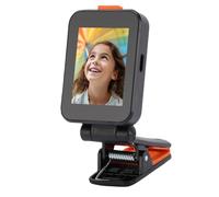 Bluetooth Phone Vlog Selfie Monitor Screen with Clip Mount, Using Phone Rear Camera for Selfie Vlog Live Stream, 2 Inch Screen, Compatible with IOS, Android Devices