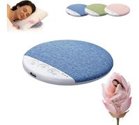 Bluetooth Pillow Speaker for Sleeping, Bedside Sleep Speaker Under-Pillow Speaker, White Noise Machine with Soothing Sounds, Long Battery Life, Travel Friendly (Blue)