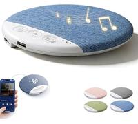 Bluetooth Pillow Speaker for Sleeping, Mini Portable Under Pillow Speaker with Flat Design, Stereo Bass White Noise, Volume Control Auto-Off Timer, for Adult Kids Bedtime Listening (Blue)
