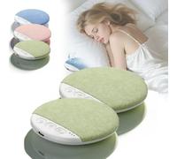 Bluetooth Pillow Speaker for Sleeping, Mini Portable Under Pillow Speaker with White Noise Timer Wireless Sleep Aid with Stereo Bass Private Sleep Headphones for Side Sleeper (C 2PCS)