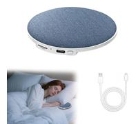 Bluetooth Pillow Speaker - Ultra-Thin Bluetooth Flat Pillow Speaker for Sleeping, Stable Bluetooth 5.4, Bone Conduction Under Pillow Speaker with Soothing Sounds & Sleep Timer for Side Sleepers (B)