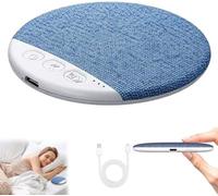 Bluetooth Pillow Speaker, Ultra-Thin Bluetooth Flat Pillow Speaker for Sleeping, Stable Bluetooth 5.4, Bone Conduction Under Pillow Speaker with Soothing Sounds & Sleep Timer for Side Sleepers